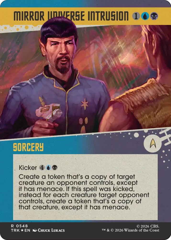 Mirror Universe Intrusion (Showcase) (Surge Foil) [Star Trek]
