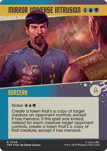 Mirror Universe Intrusion (Showcase) (Surge Foil) [Star Trek]