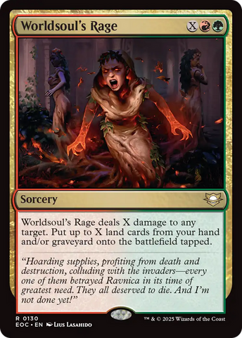 Worldsoul's Rage [Edge of Eternities Commander]