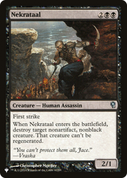 Nekrataal [The List Reprints]