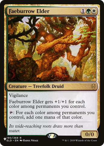 Faeburrow Elder [The List]