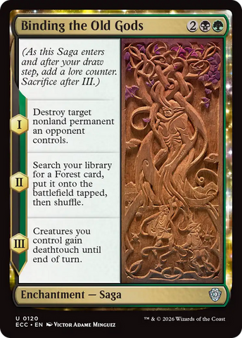 Binding the Old Gods [Lorwyn Eclipsed Commander]