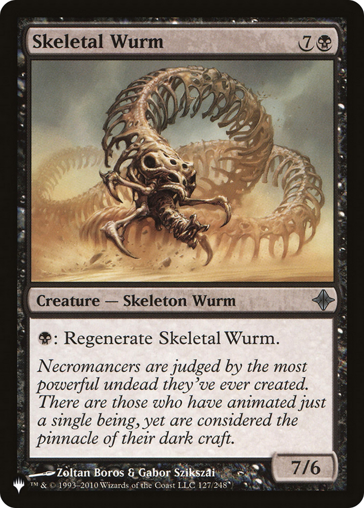 Skeletal Wurm [The List Reprints]