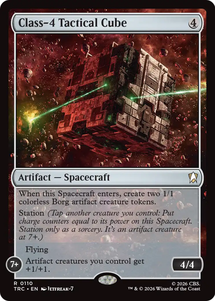 Class-4 Tactical Cube [Star Trek Commander]