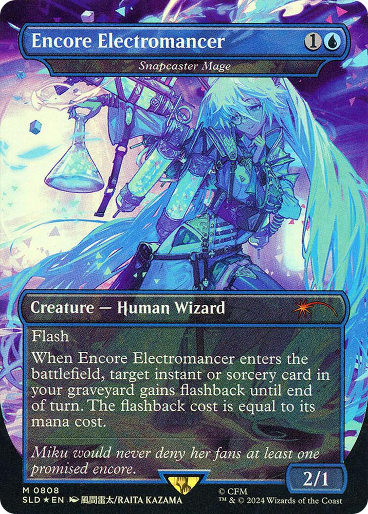 Encore Electromancer - Snapcaster Mage (Rainbow Foil) [Secret Lair Drop Series]