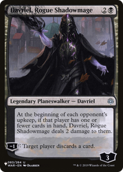 Davriel, Rogue Shadowmage [The List Reprints]