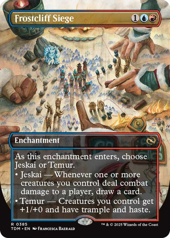 Frostcliff Siege (Borderless) [Tarkir: Dragonstorm]