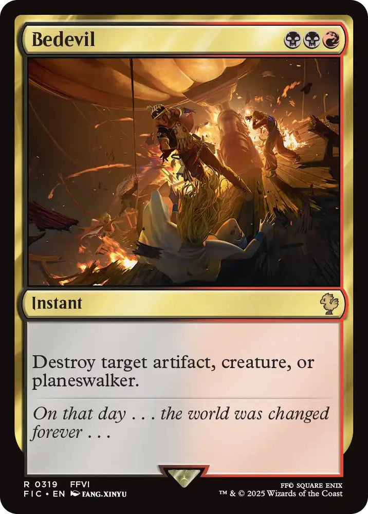 Bedevil (Surge Foil) [FINAL FANTASY Commander]