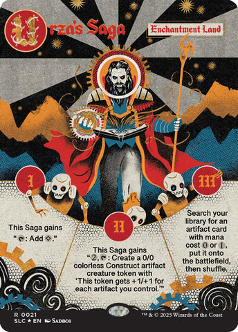 Urza's Saga (Halo Foil) [Secret Lair Countdown Kit]