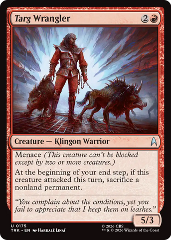 Targ Wrangler [Star Trek]