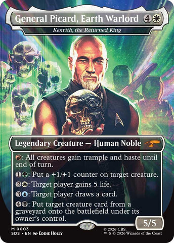 General Picard, Earth Warlord - Kenrith, the Returned King (Borderless) [Star Trek: Stardates]