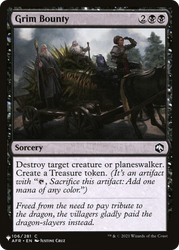 Grim Bounty [The List Reprints]