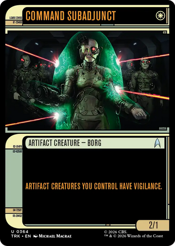 Command Subadjunct (Showcase) [Star Trek]