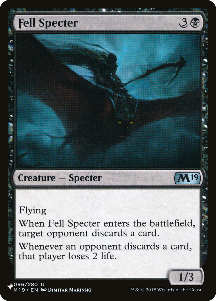 Fell Specter [The List Reprints]