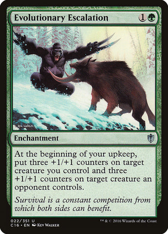 Evolutionary Escalation [Commander 2016]