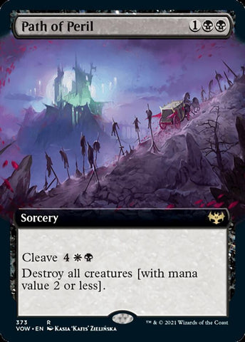 Path of Peril (Extended Art) [Innistrad: Crimson Vow]