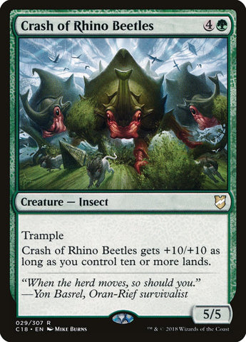 Crash of Rhino Beetles [Commander 2018]