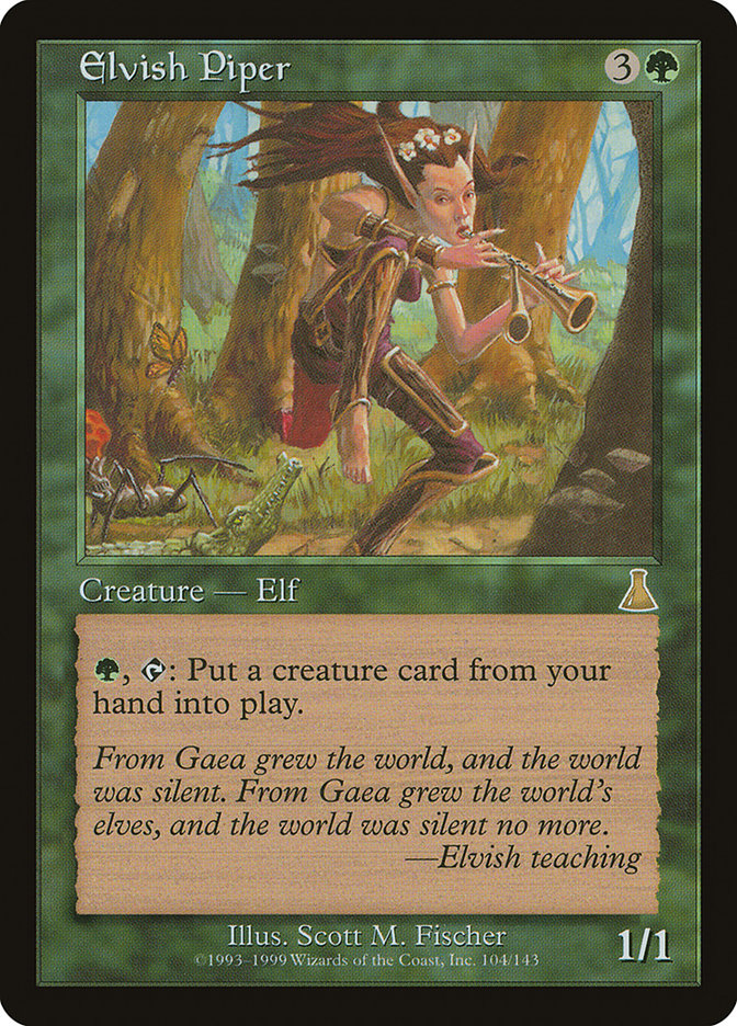 Elvish Piper [Urza's Destiny]